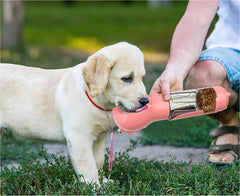 3-in-1 Portable Dog Water Bottle & Bowl