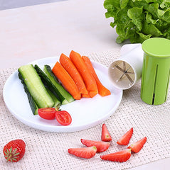 5-in-1 Vegetable & Fruit Slicer Set — Creative Cutter for Cucumber, Carrot, Strawberry & More