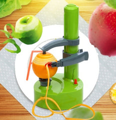 Electric Vegetable Peeler — 3-Blade Stainless Steel, Auto Peel in Seconds
