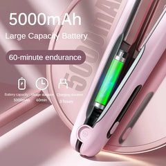 Cordless 2-in-1 Hair Straightener & Curler