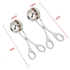 Professional Meatball Maker — Food-Safe Stainless Steel, Perfect Shape Every Time