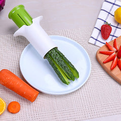 5-in-1 Vegetable & Fruit Slicer Set — Creative Cutter for Cucumber, Carrot, Strawberry & More