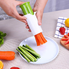 5-in-1 Vegetable & Fruit Slicer Set — Creative Cutter for Cucumber, Carrot, Strawberry & More